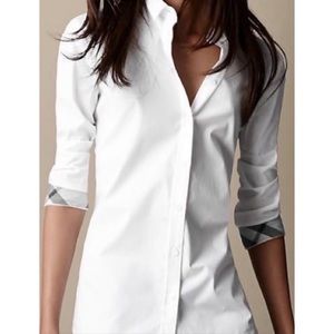 Burberry Stretch Cotton Shirt